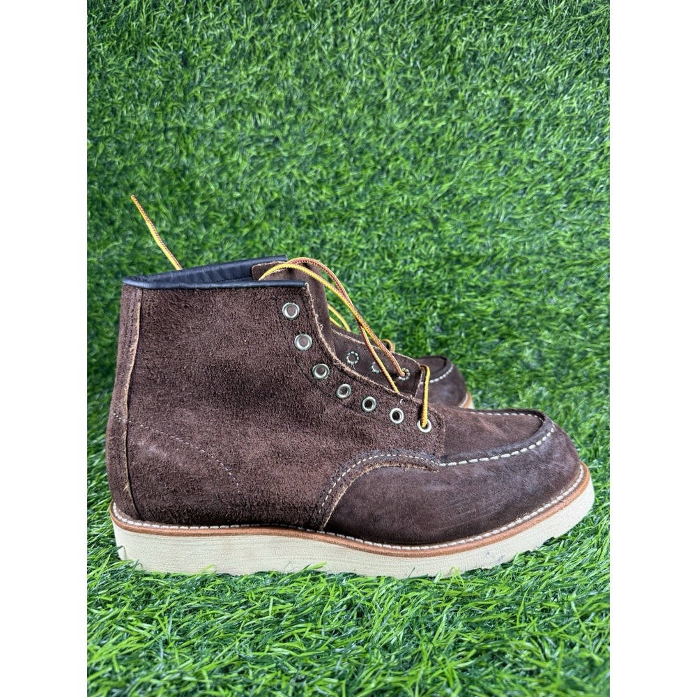 Red Wing 8878 Classic Moc Toe Java Muleskinner Leather Boots Mens 9.5 D Brown